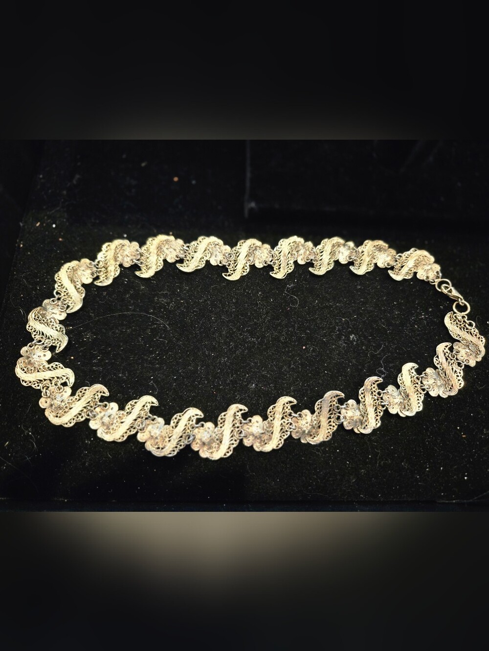 Mingardi Danilo 16" Filigree Chocker Necklace SEE ALL PHOTOS